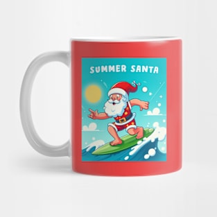 Santa in summer style Mug